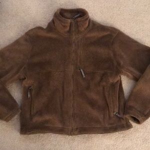 Made in USA brown fleece made for adstactical.com